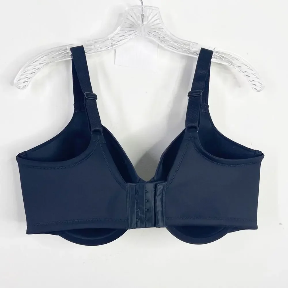 VANITY FAIR Beauty Back Smoothing Full Figure Contour Bra  Sz. 40DDD Black - Picture 4 of 4